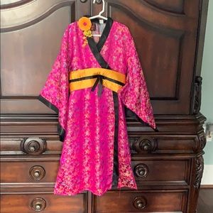 Kimono Halloween costume for a little girl